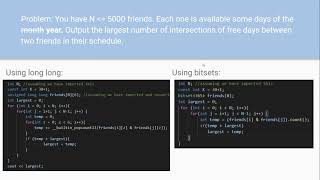 Bitwise operations and Bitsets