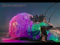 Ðexter crowe @ burning man 2024 sunrise on lucy s. cargo art car