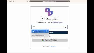 Passkeys Web Authentication flow demo