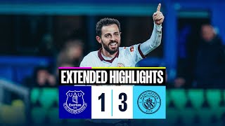 EXTENDED HIGHLIGHTS | Everton 1-3 Man City | Superb second-half fightback!