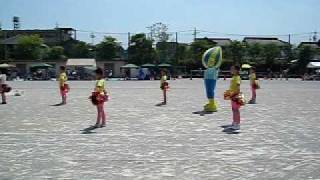 バトントワリング披露＠ふれあい運動会2010