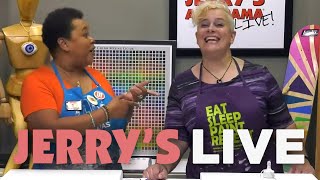 Jerry’s LIVE Episode #121: Paint Along Acrylic Abstracts with Guest Artist Ophelia Staton