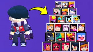 EDGAR KONTRA WSZYSTKIE POSTACIE w Brawl Stars! ZOBACZ KTO WYGRAŁ!