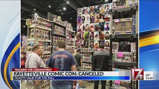 Fayetteville Comic Con canceled