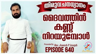 ദൈവത്തിൻ കണ്ണ് നിറയുമ്പോൾ | Rev. Fr. Aneesh PJ | Episode 640