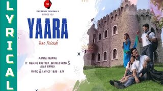 YAARA | MAMTA SHARMA | MANJUL KHATTAR | ARISHFA KHAN | AJAZ AHMED | LYRICAL SONG | HINDI SONG 2019