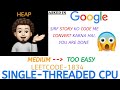 Single-Threaded CPU | Detailed Explanation | Google | Live Coding