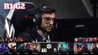 MAD vs T1 - Game 2 | Round 1 LoL MSI 2023 Main Stage | Mad Lions vs T1 G2 full game