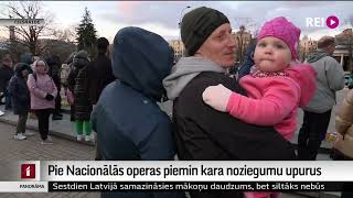 Pie  Nacionālās operas piemin kara noziegumu upurus