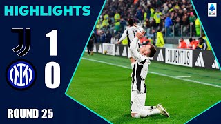 Juventus Inter 1-0 | Gli Highlights | Lega Serie A 2024-25 | juve inter