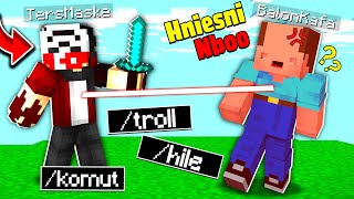 BALON KAFAYI KOMUTLAR İLE TROLLEDİM !! - BalonCraft #407 - Minecraft