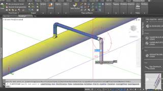 สอนโปรแกรมเขียนแบบ [AutoCAD Plant 3D] ตอน เริ่มต้นเดินท่อใน AutoCAD Plant 3D