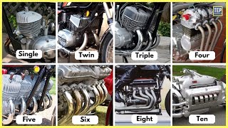 Every Engine in Motorcycle Explained | Single to Ten Cylinder Engines [Part - 1]