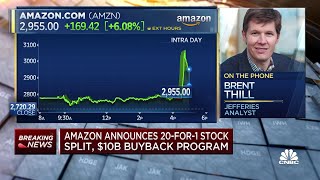 Amazon stock split is a good outcome for investors moving forward: Jefferies' Brent Thill