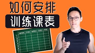 5個步驟安排訓練課表/新手訓練課表【新手必看】