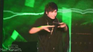 [fancam] 101230 SHINee Jonghyun - lucifer @ K. GYDJ rehersal