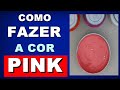 Como fazer a cor Pink (rosa Pink) - Mistura de cores