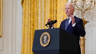 Watch U.S. President Joe Biden's first formal press conference
