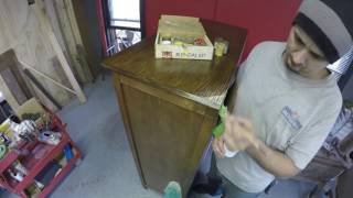 Repairing a Damaged Corner on a Chest of Drawers