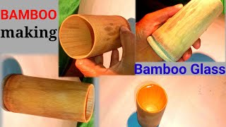 How to make a BAMBOO water glass/bottle/cup
