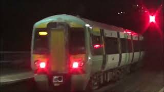 Trains at Preston Park Station, 30th December 2024