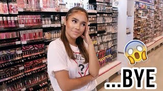 FULL FACE USING DRUGSTORE MAKEUP TESTERS | Maria Bethany