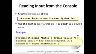 Chapter 2 Elementary Programming part01