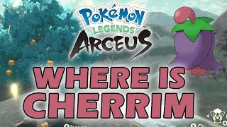 Pokemon Legends Arceus: Where is Cherrim location