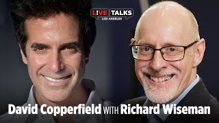 David Copperfield in conversation with Richard Wiseman at Live Talks Los Angeles