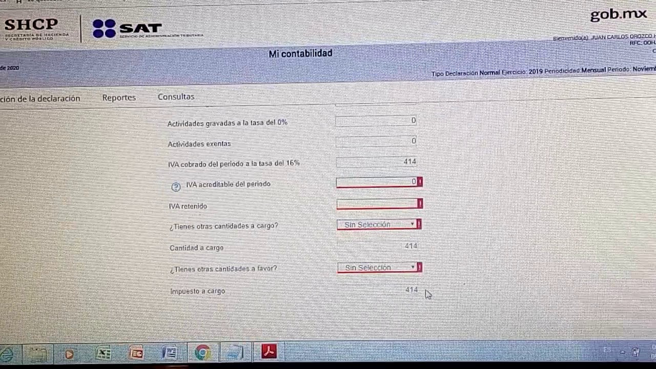 Declaración SAT - YouTube