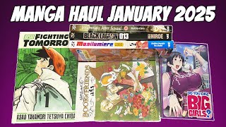 FIRST MANGA HAUL OF THE YEAR! | January 2025!