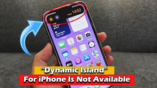 “Dynamic Island” For iPhone Is Not Available