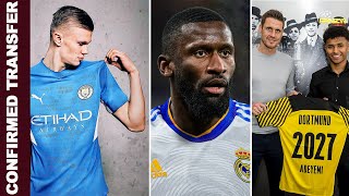 CONFIRMED TRANSFER AND DONE DEALS: ERILING HAALAND TO MAN CITY DONE, ADEYEMI AND ANTONIO RUDIGER