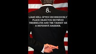 Deception Tip 8 - Defensive Barriers - How To Read Body Language