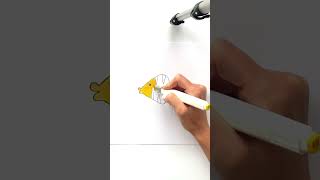 Quick and Simple Fish Drawing Tutorial - Perfect for Beginners | #shorts #drawing #RavlykArt