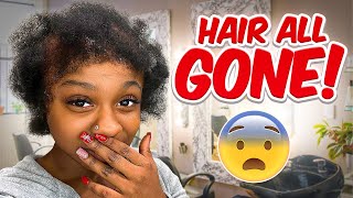 My Hair Is Falling Out 😱 My First Prank On Armon And My Mom ‼️ #vlogmasday13