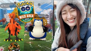 ワイルドエリアグローバル...初日えぐいっ!!!!!【ポケモンGO】