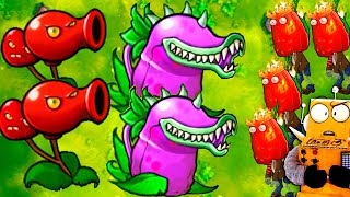 НОВАЯ ОПАСНАЯ МУТАЦИЯ РАСТЕНИЙ ПРОТИВ ЗОМБИ! Plants vs Zombies Fusion 4 СЕРИЯ РОБЗИ