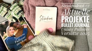 Podcast #2 Rezension Bullet Journal Stricken + Unisex Pullover / Strickprojekte / Vorsätze 2025