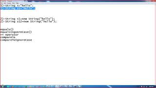 String | String Handling | String,String Buffer, String Builder, String Tokenizer In Hindi - 121