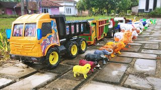 wow ‼️ proses potong sapi kurban | new cow vlog | new cow video | gajah ngamuk |TRUCKOFFICIALTOYS