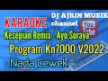 KESEPIAN - AYU SORAYA MIX [ KARAOKE KN7000 ] NADA CEWEK