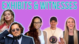 Johnny Depp v. Amber Heard | Exhibits & Witnesses with @WhatsThis44 and @realitytrends1