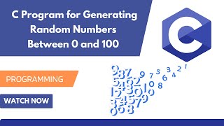 Create a Simple C Program for Generating Random Numbers (0-100) | Step-by-Step Tutorial!