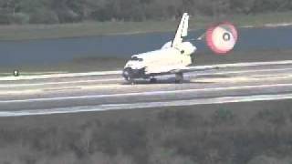 STS-122 Space Shuttle Landing