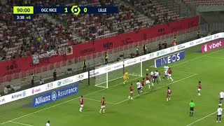 Bafodé Diakité Goal, Nice vs Lille (1-1) All Goals and Extended Highlights.