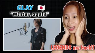 GLAY - Winter,again/ The First Take || Reaction