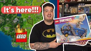 WHERE WE LANDING???? | Lego Fortnite Battle Bus Review!!!