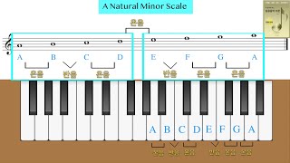 음악이론 화성학 13강 A내츄럴마이너스케일(가단조)