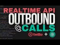 Build AI Outbound Calling Systems using OpenAI's Realtime API, Twilio and Python